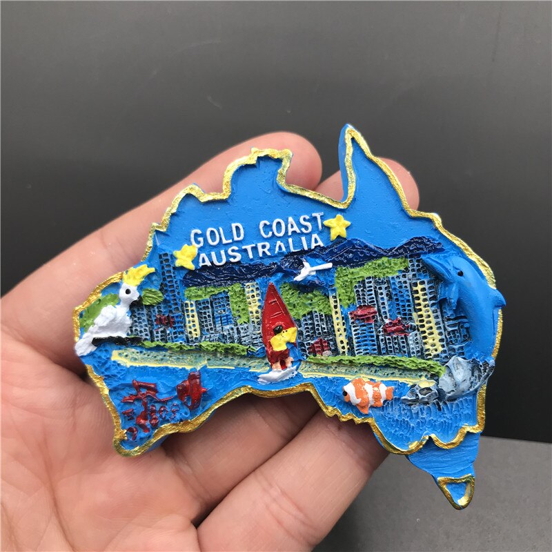 Belgia Barcelona 3D lodówka pamiątkowy magnes kraków węgierski dubaj egipt włochy hiszpania drezno bruksela rzym kleopatra rzemiosło artystyczne: Gold Coast Australia