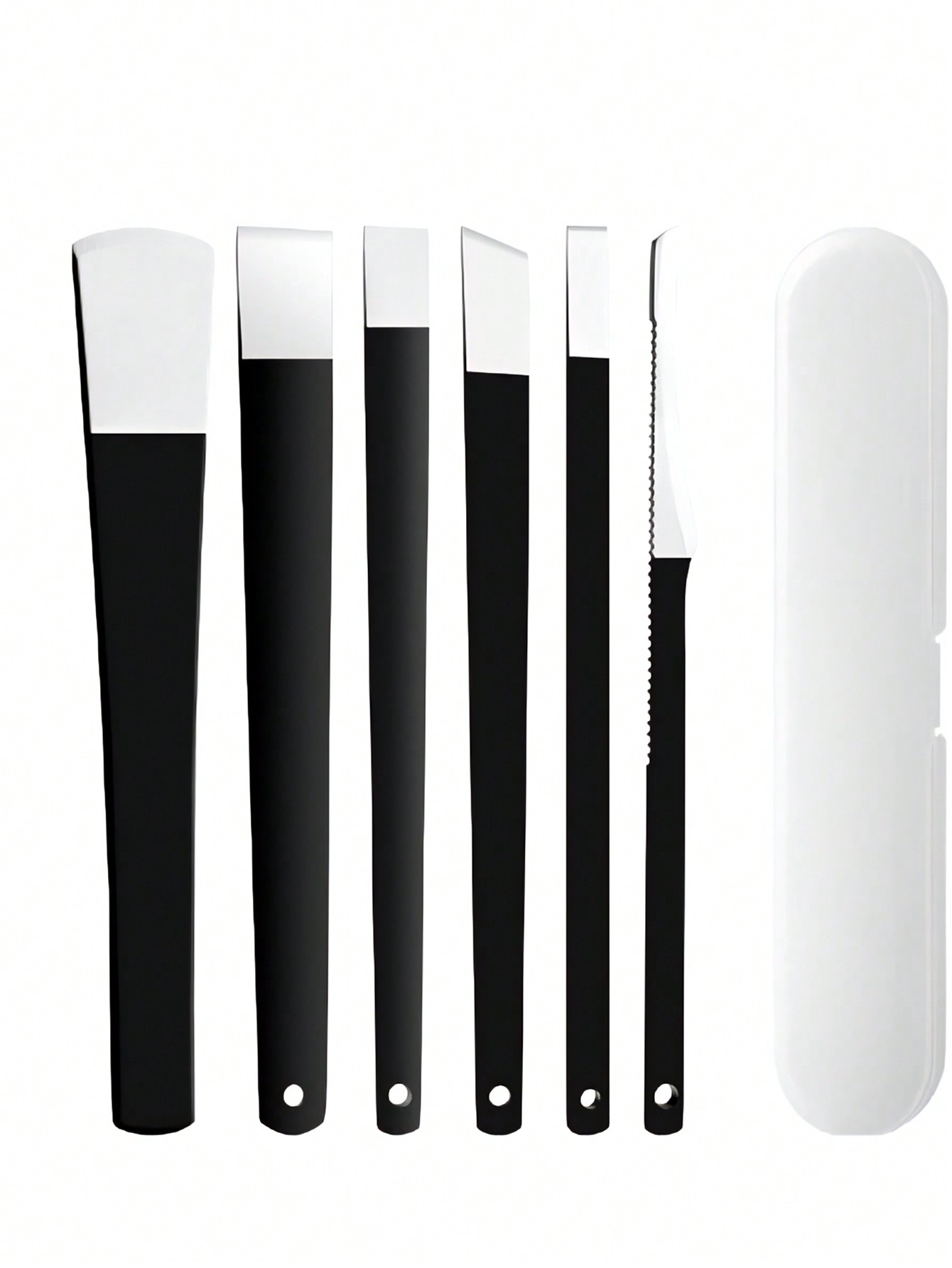 Ensemble de couteaux de pédicure, dissolvant de couteau pour ongles incarnés, rasoir pour callosités, outils professionnels pour grattoir les pieds, couteau pour l'élimination des callosités: jaune clair