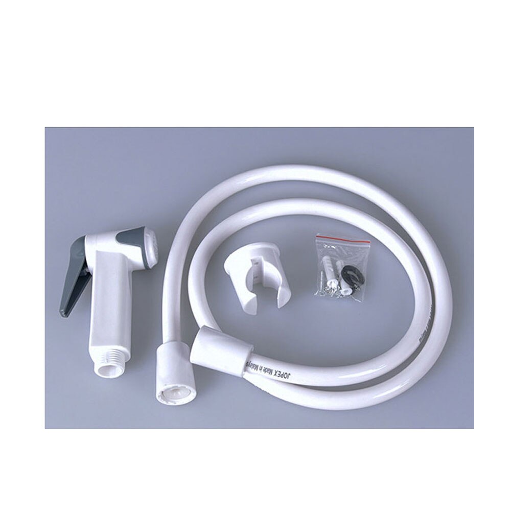 Multifunctionele Handed Draagbare Abs Bidet Sproeier Set G1 / 2 Intrekbare Laag Bidet Douchekop Nozzle Wc Cleaning Tools: B
