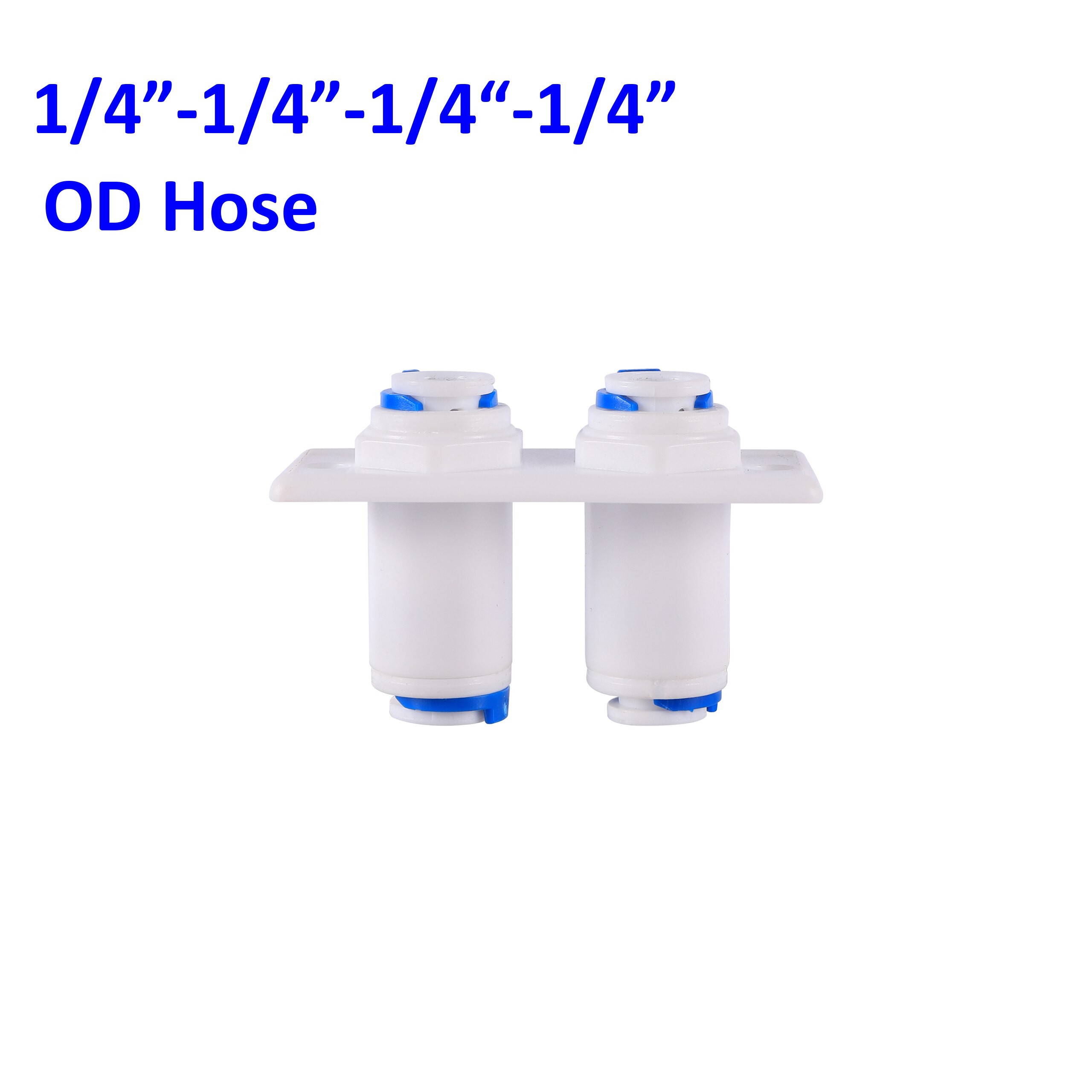 1/4" OD 3/8" Pipe Sliding Lock Quick Couplers Reverse Osmosis Garden Water Connection Accessories Garden Supplies Y-Joint Adapte