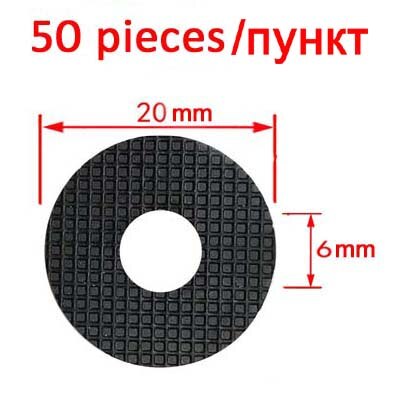 Anti-wear silicone pad for brand SLR 1/4&quot; tripod adapter screw,Quick release plate,dolly ball head,Hotshoe Monitor magic arm