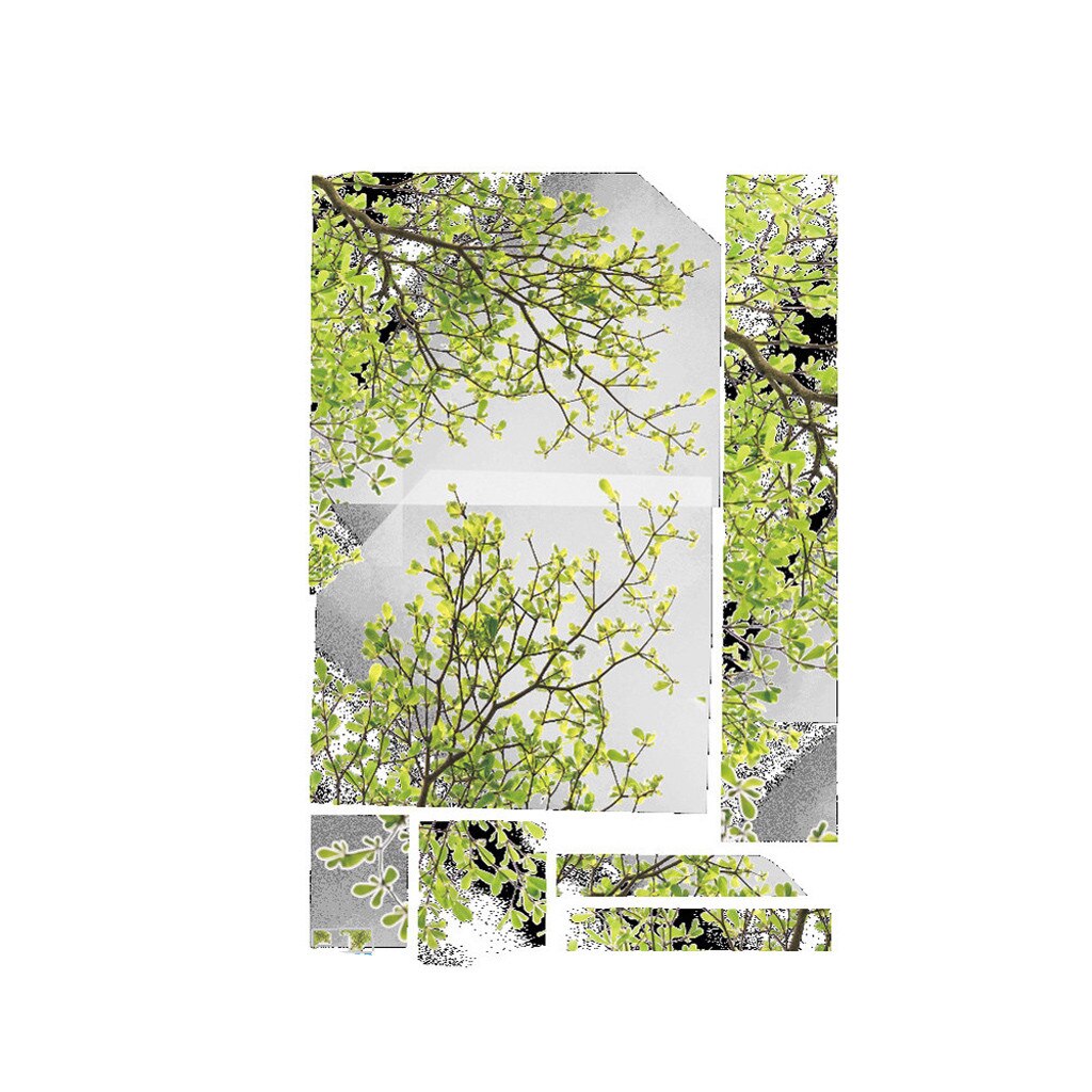 Nature Leaves Green Tree Branch Wall Sticker Vinyl Living Room Wall Stickers Home Wall Decor Poster Wall Decoration
