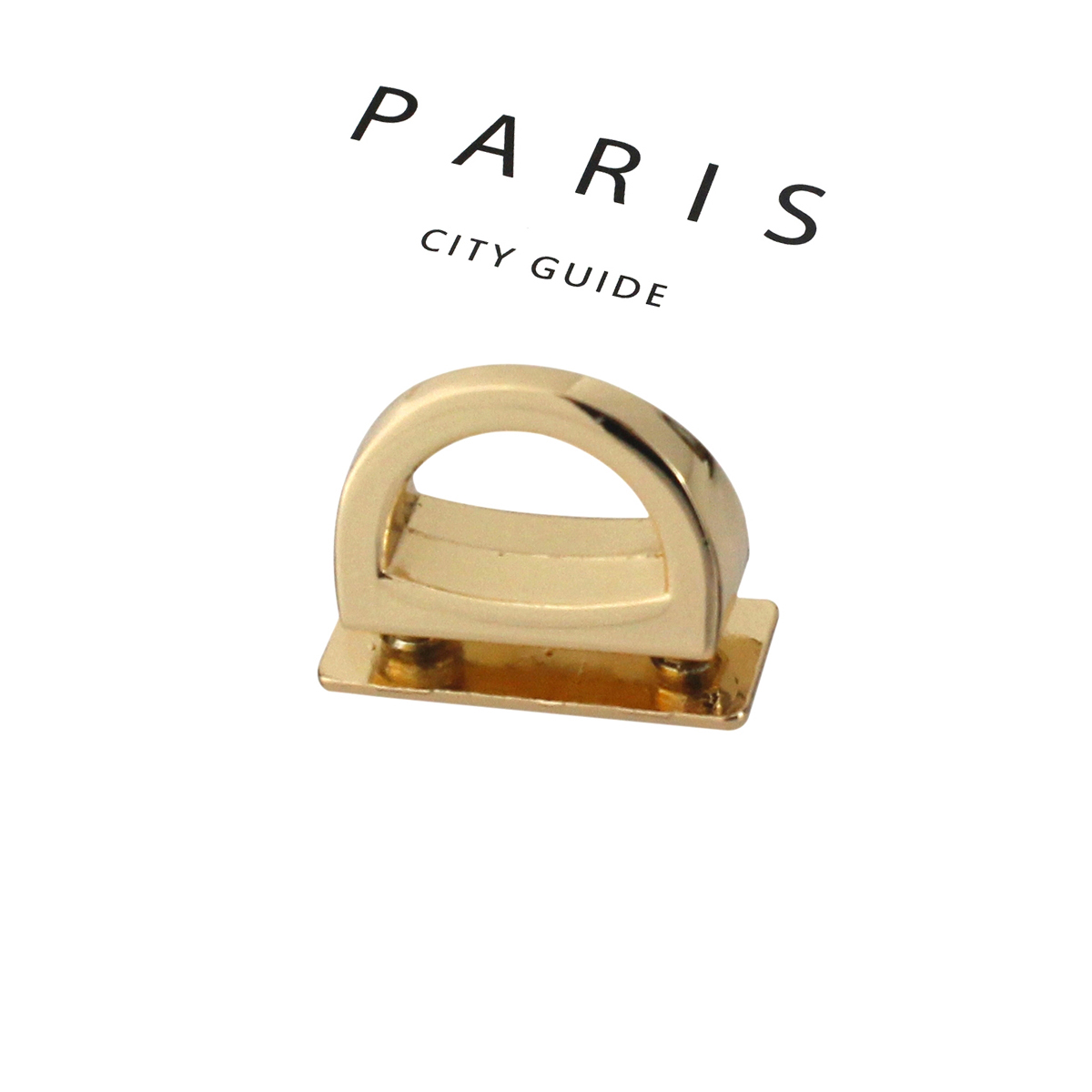 1pcs Bag Side Anchor hanger Clamps Hooks With Screws for Leather Craft Bag Strap Belt Handle Shoulder Webbing: Gold