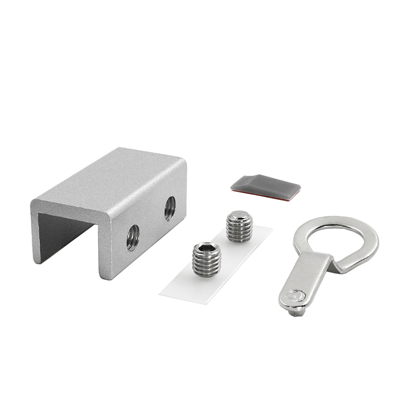 Pestillo de bloqueo de ventana de acero plástico, hebilla de cadena de seguridad antirrobo, Perno de puerta corredera para Hotel, hogar y niño, pieza de Hardware DIY