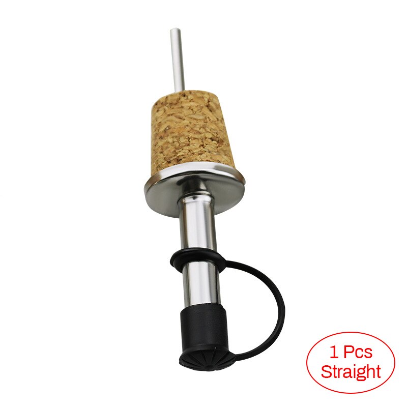 Stainless Steel Wine Pourer Dispenser Bottle Caps Liquor Spirit Free Flow Spout Stopper Kitchen Bar Tool Family Bar Preservation: G326217A