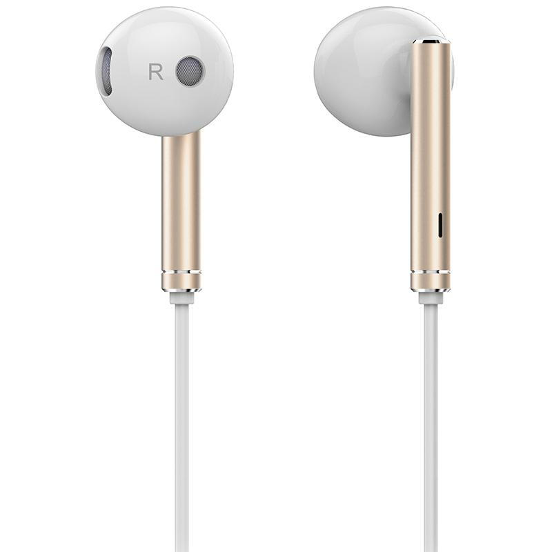 Huawei AM116 Metall in Ohr Kopfhörer mit Mic Volume Control Ohr Handys für Huawei P9 P10 plus Ohrhörer fone de ouvido écouteur: gold