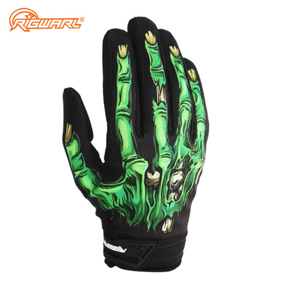 RIGWARL-gants de moto, squelette, pour Motocross, gantelets de sport de plein air, pour cyclisme