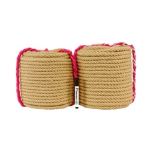 Coarse Hemp Rope Retro Hemp Cord DIY Rope Weaving Handmade 5-16mm Decorative Wall Tied Cord