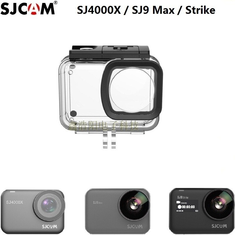 Sjcam Originele Accessoires 30M Onderwater Waterdichte Behuizing Behuizing Case /Box Voor SJ9 Strike/ SJ4000X Actie Camera Accessoires