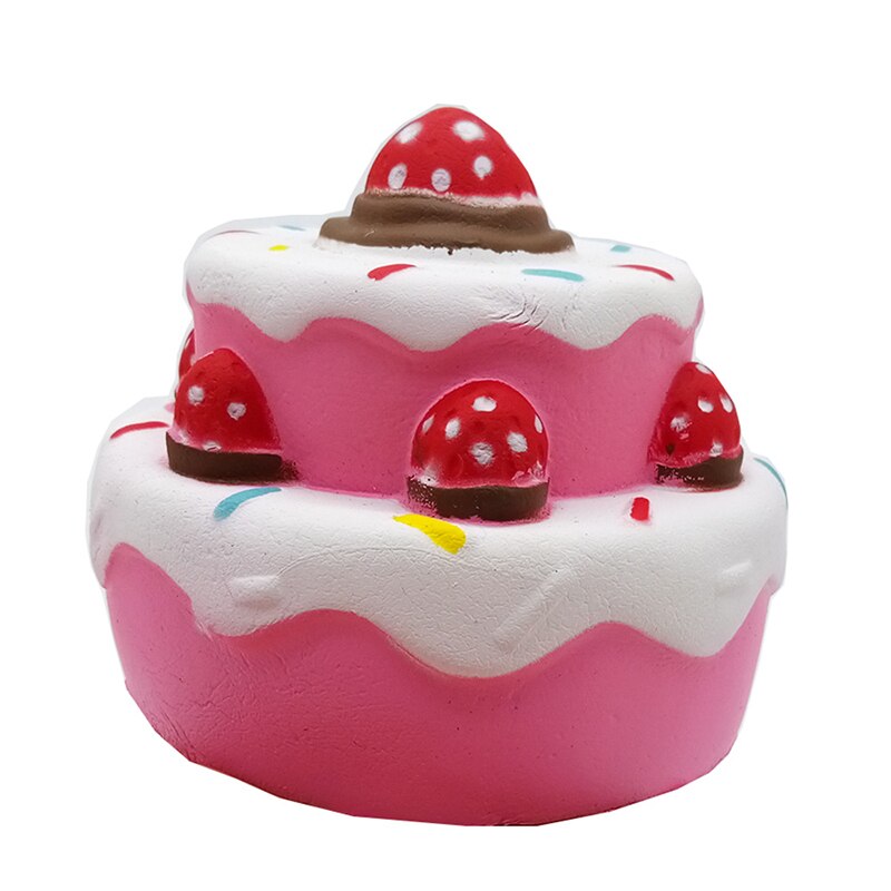 Squishy Speelgoed Voor Kids Trage Rebound Aardbei Zoete Cake Pinch Kawaii Leuke Anti-Stress Squeeze Relief Squishies Speelgoed