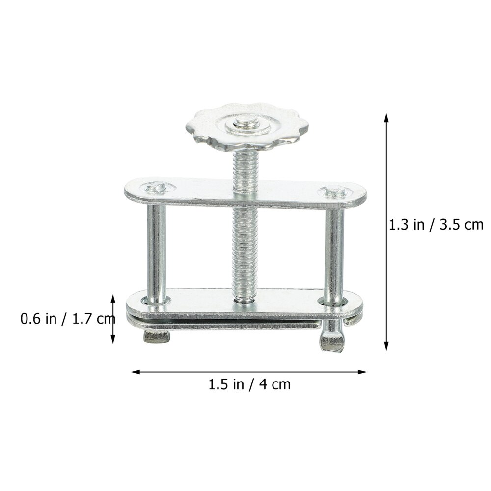 10pcs Flow Control Tubing Clamps Adjustable Swivel Screw Compressor Hose Clamp