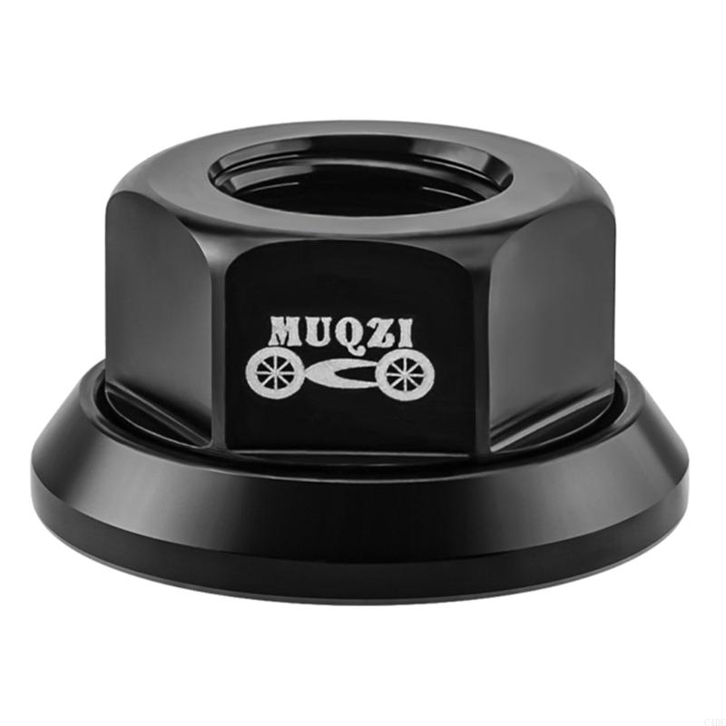 Fietsen Hubs Flens As Moer Aluminium Fietswiel Flens As Moer voor Voor en Achter Fietswiel Fietsen Deel: Black