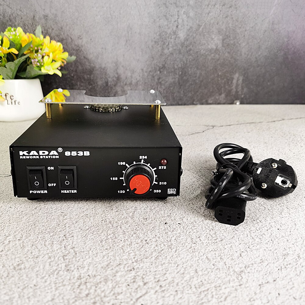 Estação de pré-aquecimento mesa de aquecimento 853b bga estação máquina pré-aquecimento estação desoldering estação de retrabalho