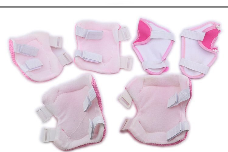 Protezioni per il polso del gomito del ginocchio da equitazione per motociclette 6 pezzi Set protezioni per gambe in scatola ad alta elasticità per alpinismo all'aperto per biciclette