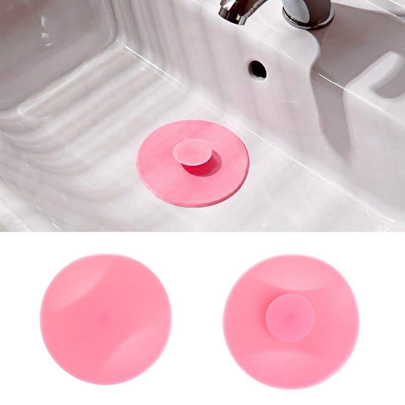 Kitchen Rubber Bath Tub Sink Floor Drain Plug Kitchen Laundry Water Stopper Tool