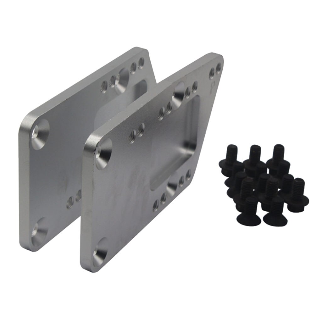 Adjustable Engine Mount Adapter Plates Engine Swap LS1, Billet Aluminum