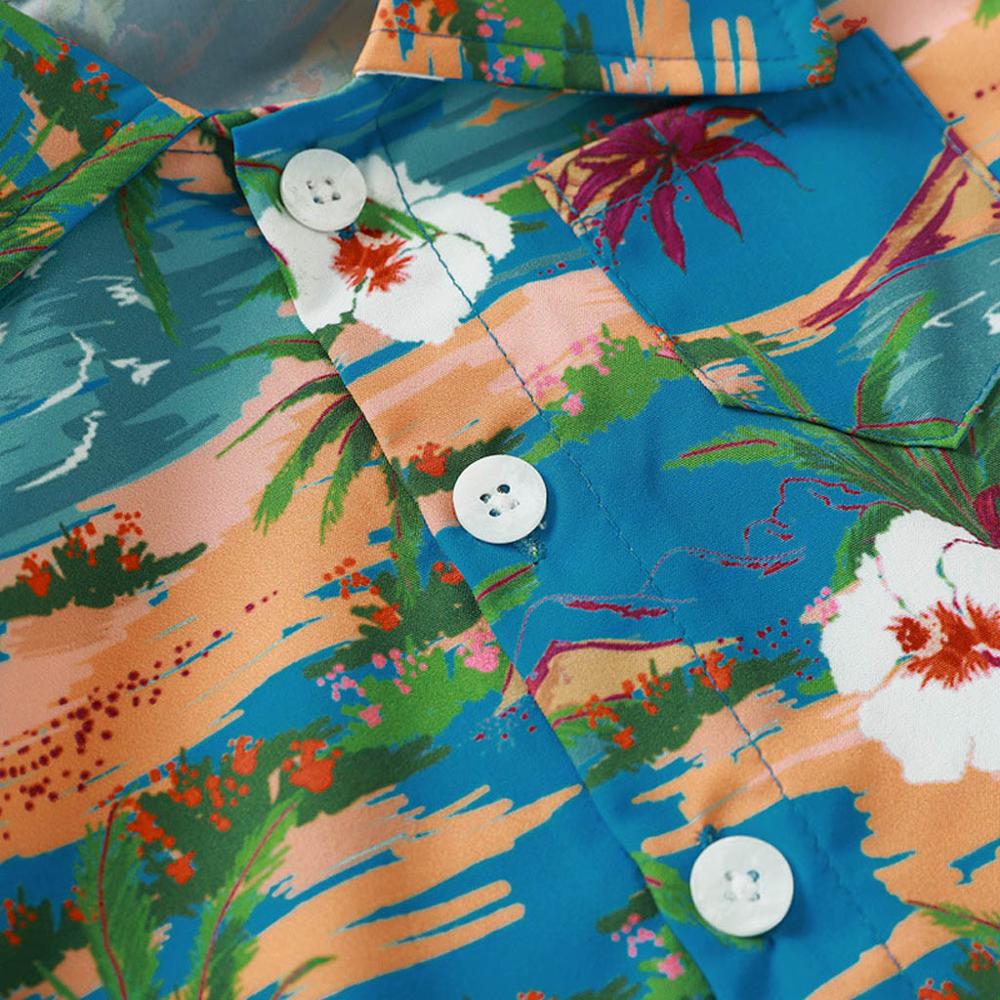 Kleinkind freundlicher Baby Jungen Sommer Karikatur Hemd Spitzen Kleidung Outfits