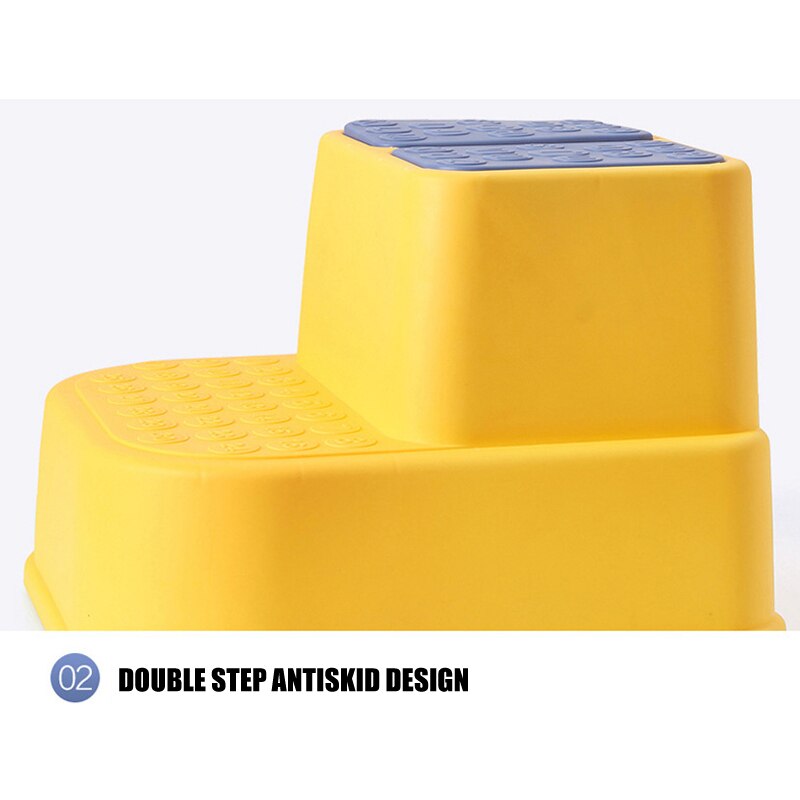 Multi-Function Step Stool Anti-Slip Thicken Footstool Single/Double Layers Stool for Kids Children Health99