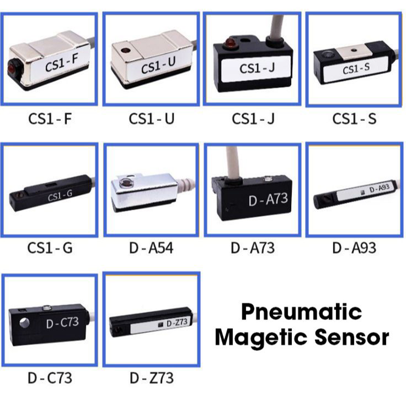 Air pneumatic cylinder magnetic reed switch sensor  cs1- e  cs1- j  cs1- g  cs1- f  cs1- u  cs1- s