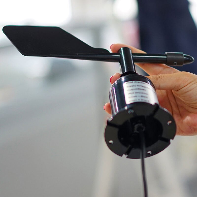 360 ° wind direction sensor RS485 4-20MA 0-5V 0-10V wind direction transmitter for weather station Eight directions