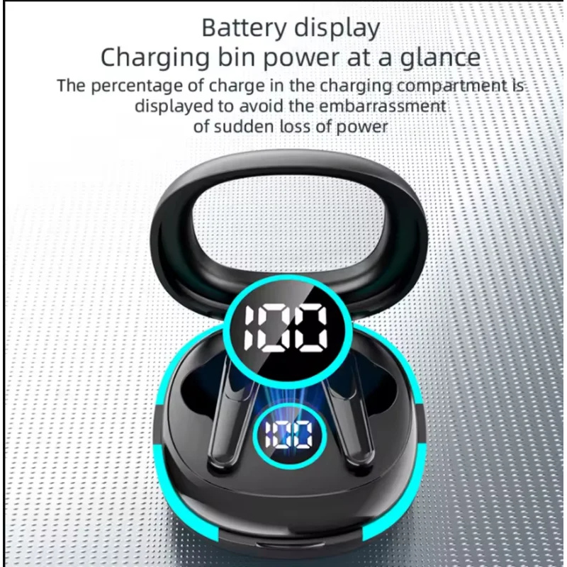Novos Fones de Ouvido Sem Fio Mini de Alta Qualidade TWS Bluetooth com Microfone, Chamada HD, Estéreo, Fone de Ouvido Oculto à Prova d'Água