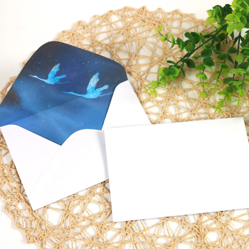 Chinese Retro Classical Hand-painted Collection Paper Envelope Enveloppe Wedding Envelopes For Invitations Decorative Envelope