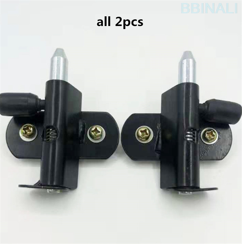 For HITACHI ZX EX60/120/200/300-5 excavator front lower glass latch Glass buckle excavator accessories: all 2pcs