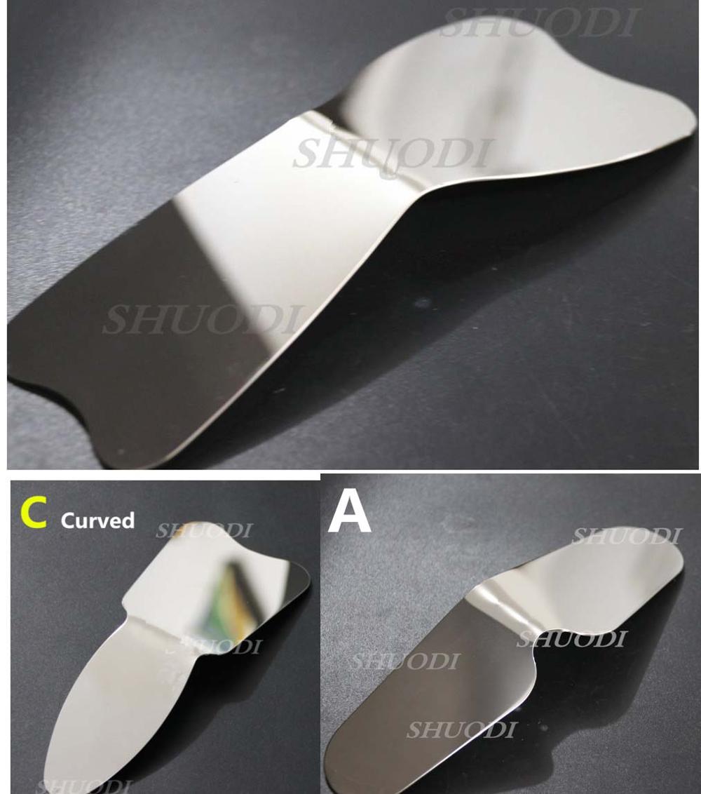 3 pièces/2 pièces ensemble dentaire orthodontique dents blanchissant photographique miroir réflecteur miroir Double face Instrument outil: Combine 3
