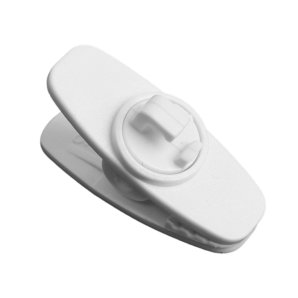 Clips de Cable para auriculares, línea de auriculares giratoria, Clip para ropa, Collar, abrazadera de puño desmontable, gancho, accesorios para auriculares, 1-10 Uds.