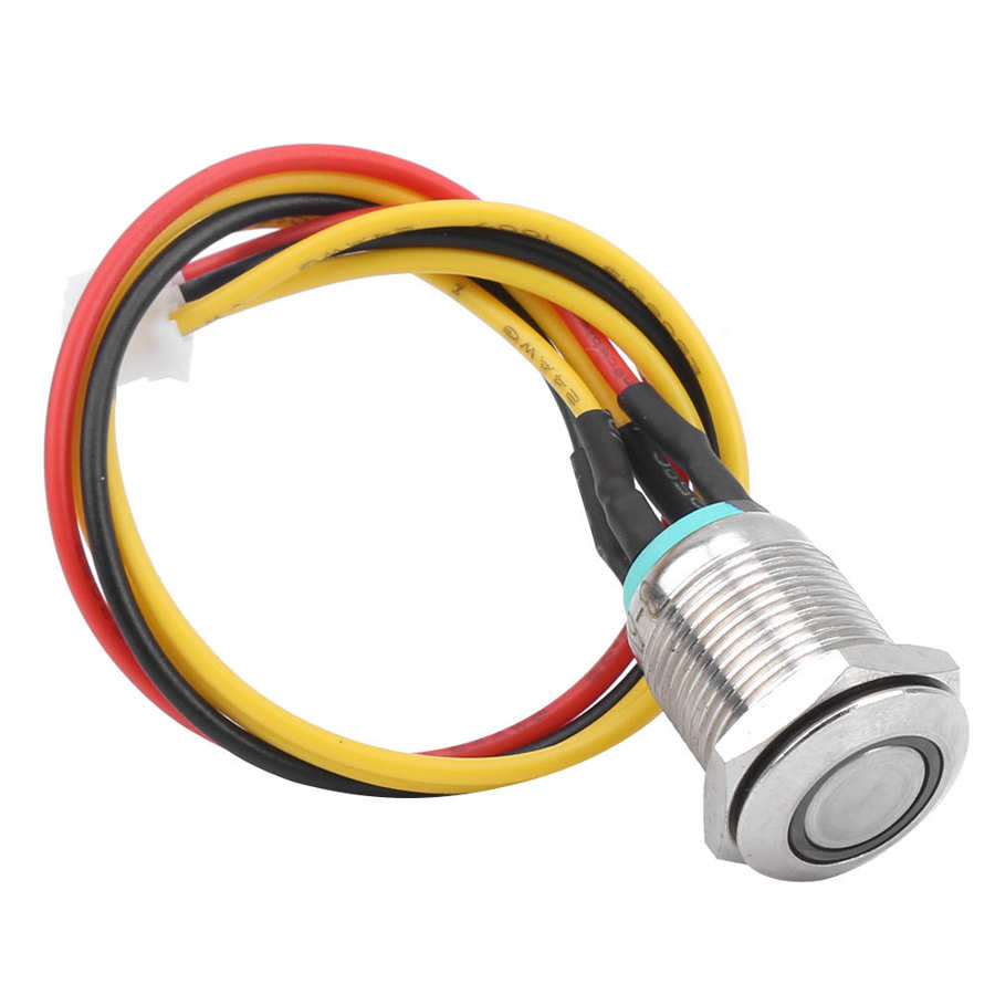 2PCS Scooter Light Switch ON-OFF Handlebar Adjustable Mount Waterproof Switches Button 3-6V Headlight Switch Scooter Accessory