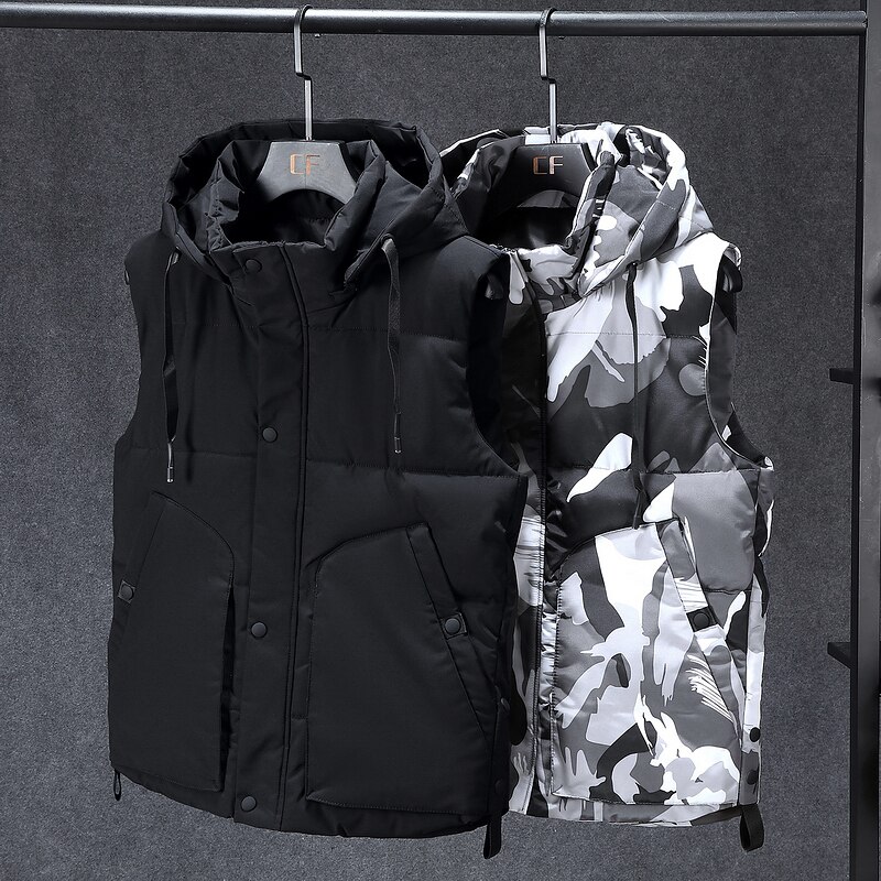 Plus koko 8xl 7xl 6xl 5xl 4xl rento liivi miehille syksy-talvitakit paksut liivit miesten hihattomat takit miesten lämpimät liivit miehille