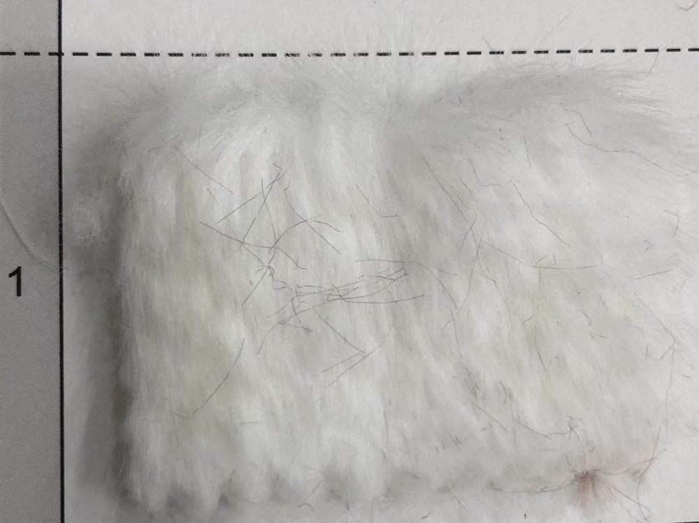 På pilsner 800g kaninpels 13mm høy imitert kaninpels, klær, hjemmetekstilleker, skomateriale plysjstoff