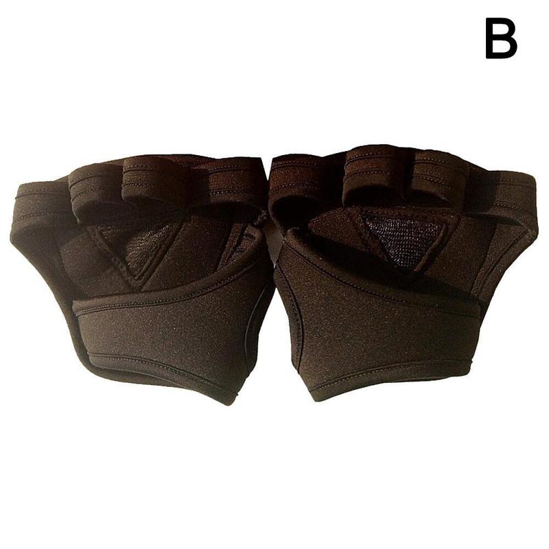 1 Paar Sport Body Building Gymnastiek Grips Hand Fitness Protector Lifting Vrouwen Training Mannen Handschoenen Gewicht Handschoenen C9T0: XL