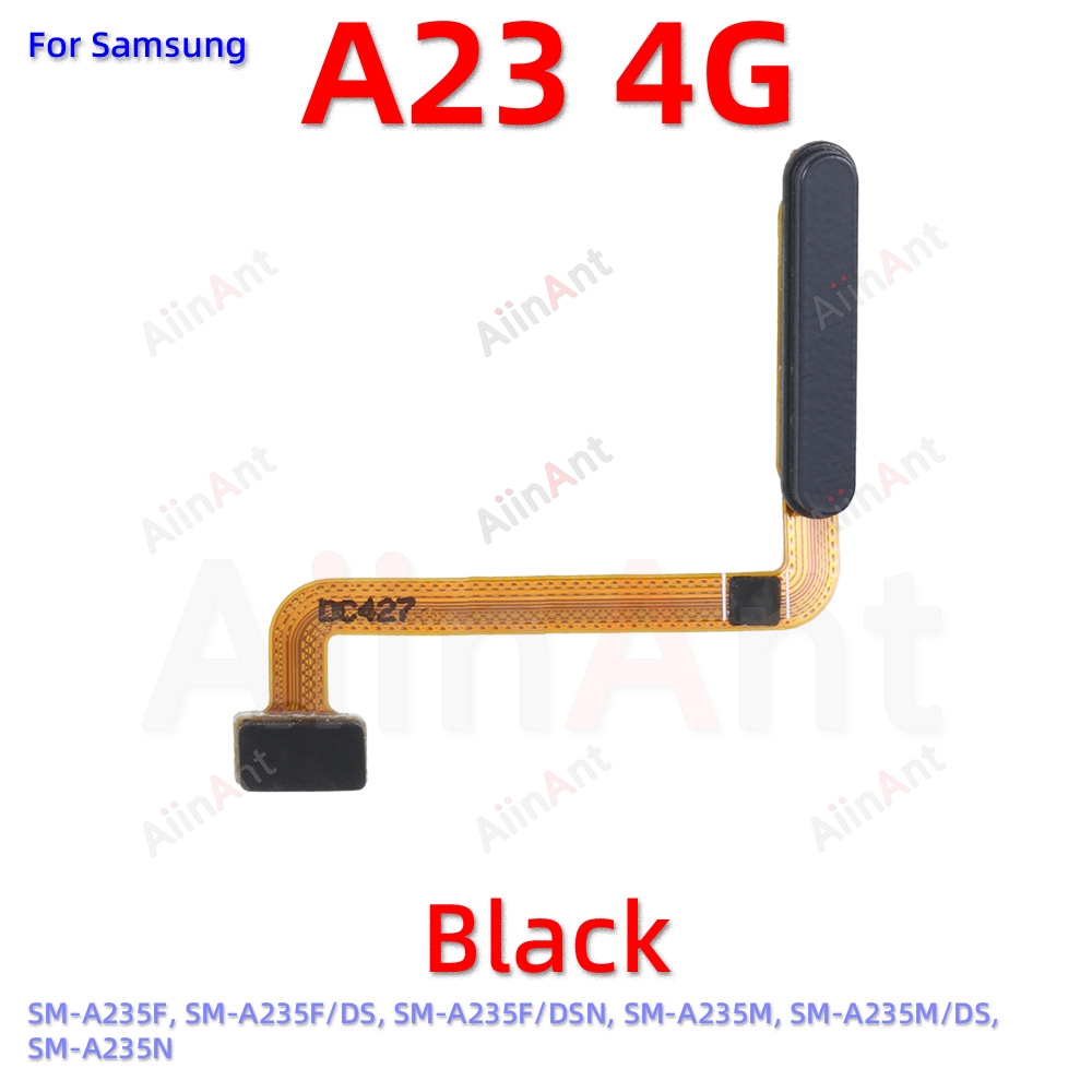 Back Button Touch ID Finger Scanner Fingerprint Sensor Flex Cable For Samsung Galaxy A22 A23 4G 5G A225F A226B A235F A236B A236U: Pink