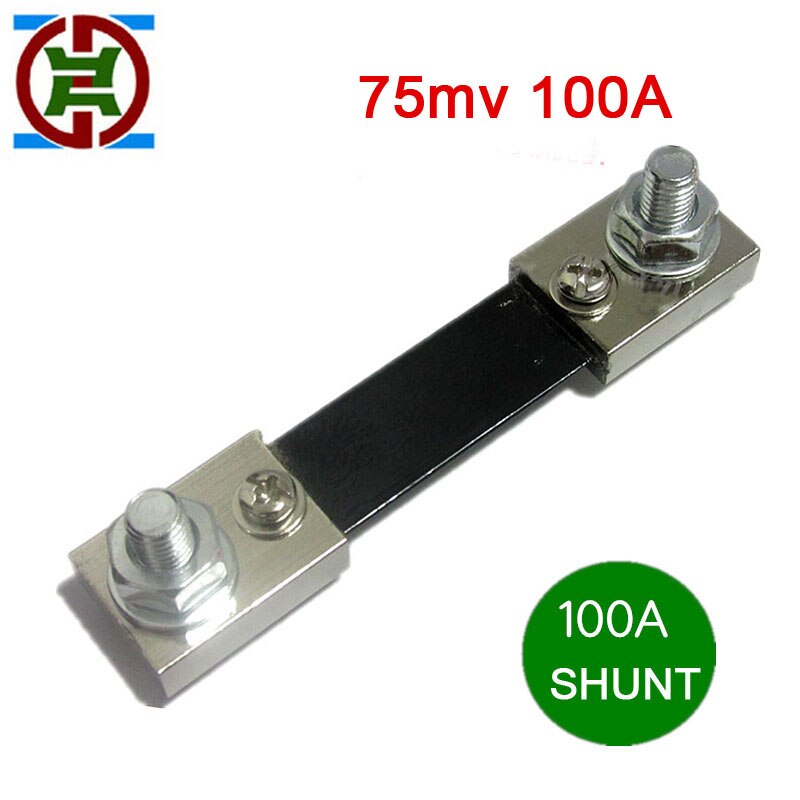 YDT DC diverter FL-2 50A 100A 75mV Current Shunt Resistor Panel For Digital Amp Meter Analog Meter Ammeter