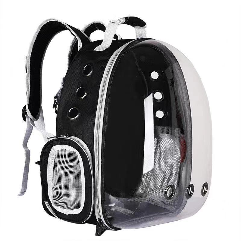 Astronaut Window Bubble Carrying Travel Bag Breathable Space Capsule Transparent Pet Carrier Bags Dog Cat Backpack: B1