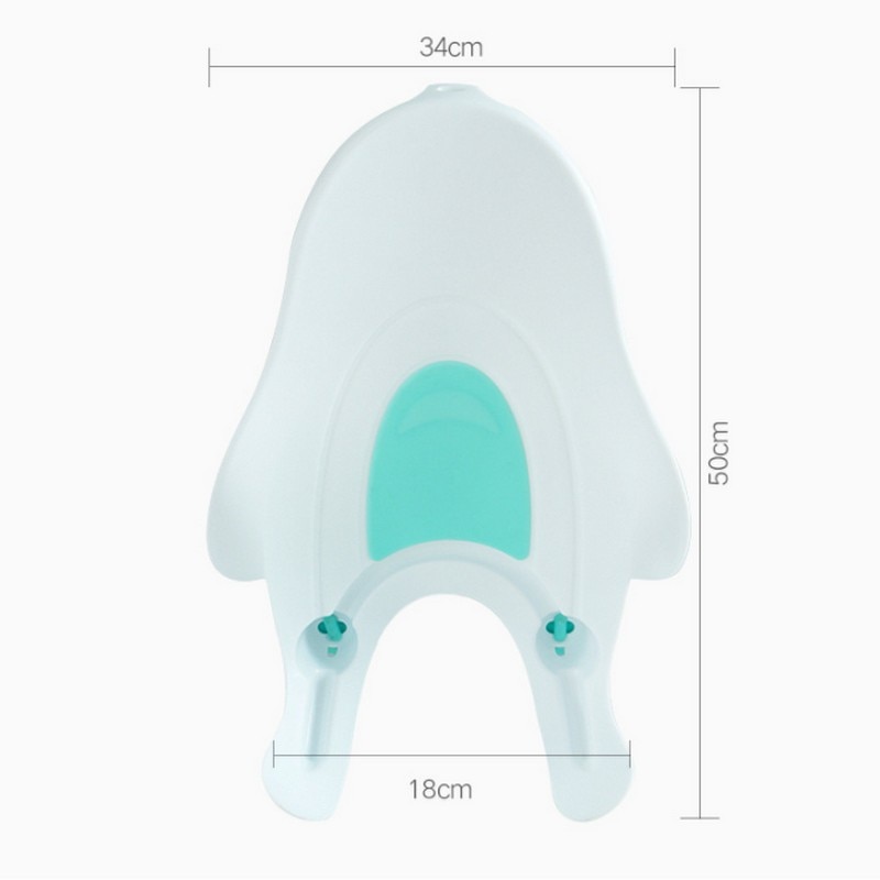 Bañera para bebés soporte de lavado para bebés soporte de asiento de baño para bebés Asiento de baño inteligente para bebés y bidé con almohadilla de silicona