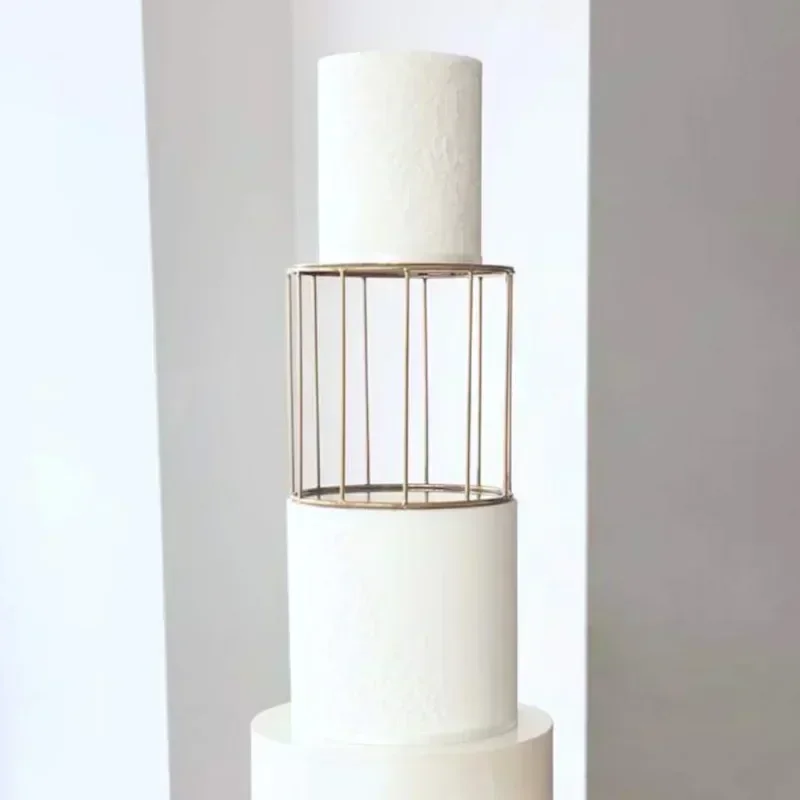 Wedding cake stand divider metal floating party cake tier rack suitable for wedding birthday dessert party decoration utensils