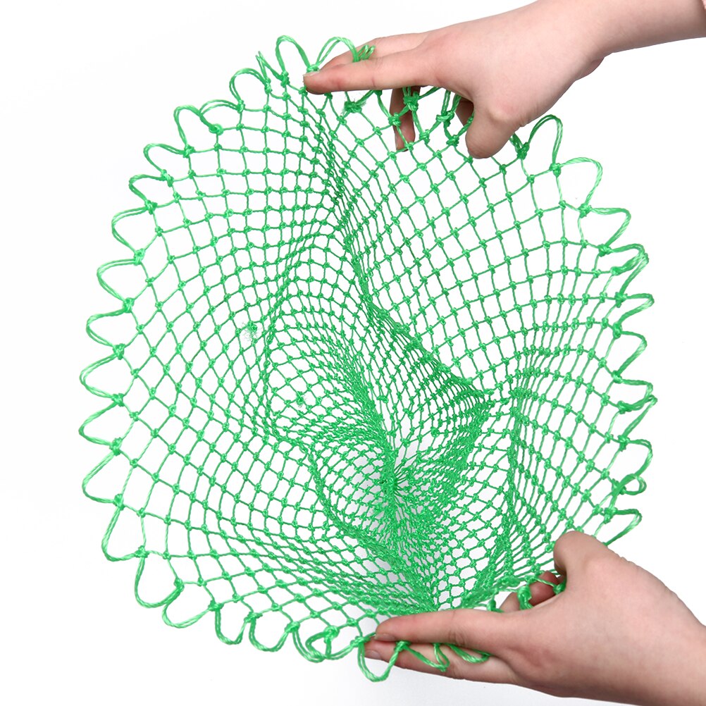 Rhombus Mesh Hole Net Nylon Fishing Net Green Net Collapsible Fishing Tools