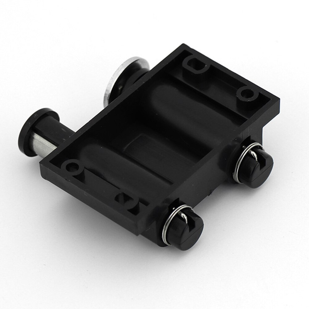 2 Stuks Glazen Deur Duurzaam Meubelen Zwarte Kast Vangsten Garderobe Dichter Kast Lade Klink Magnetische Aantrekkende Hardware