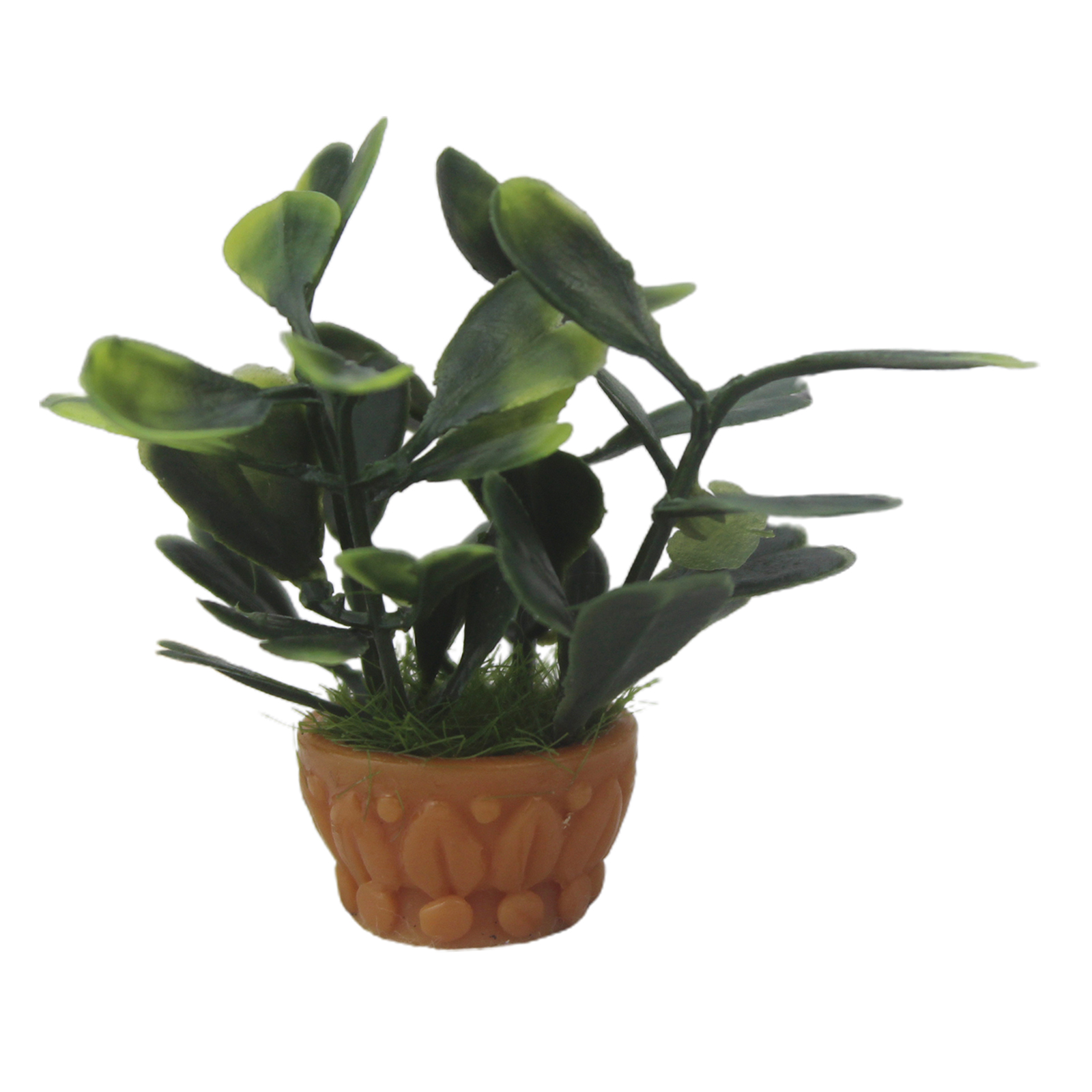 1:12 1:6 maßstechen grüNe pflanze & topf puppenhaus harz miniatur garten blumenbusch: Stil 3