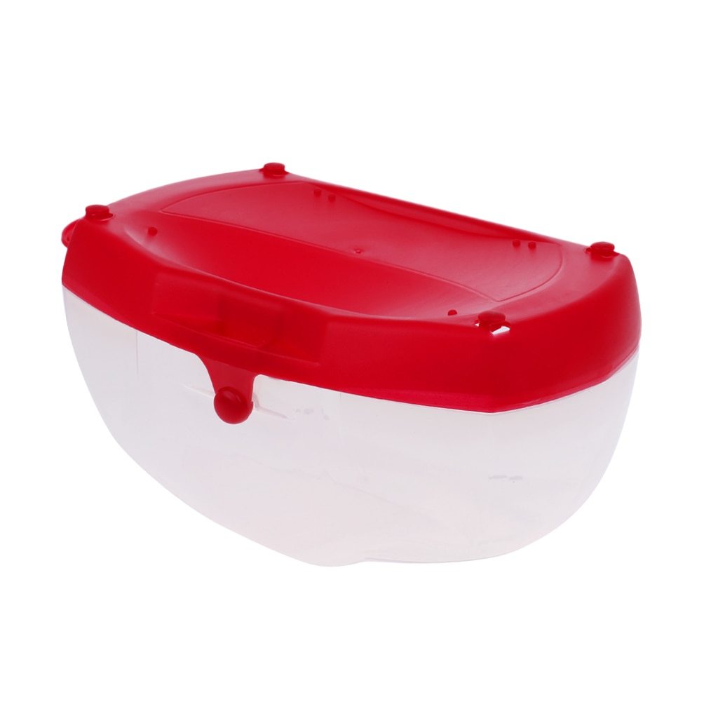 2 st tunga hårda dykmask förvaringsboxfodral, snorkelglasögon simglasögonskydd, behållare genomskinlig