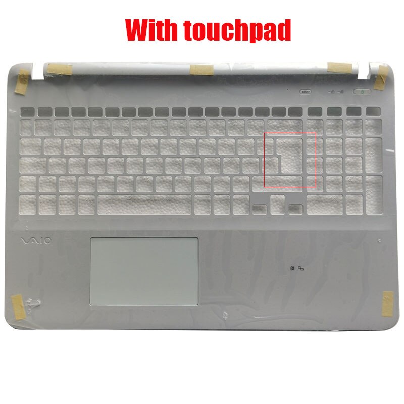Laptop Shell For Sony Vaio SVF15 SVF152 SVF151 FIT15 SVF153 SVF1541 SVF152A29V Palmrest Upper Cover/Bottom Base Case Cover: white big return