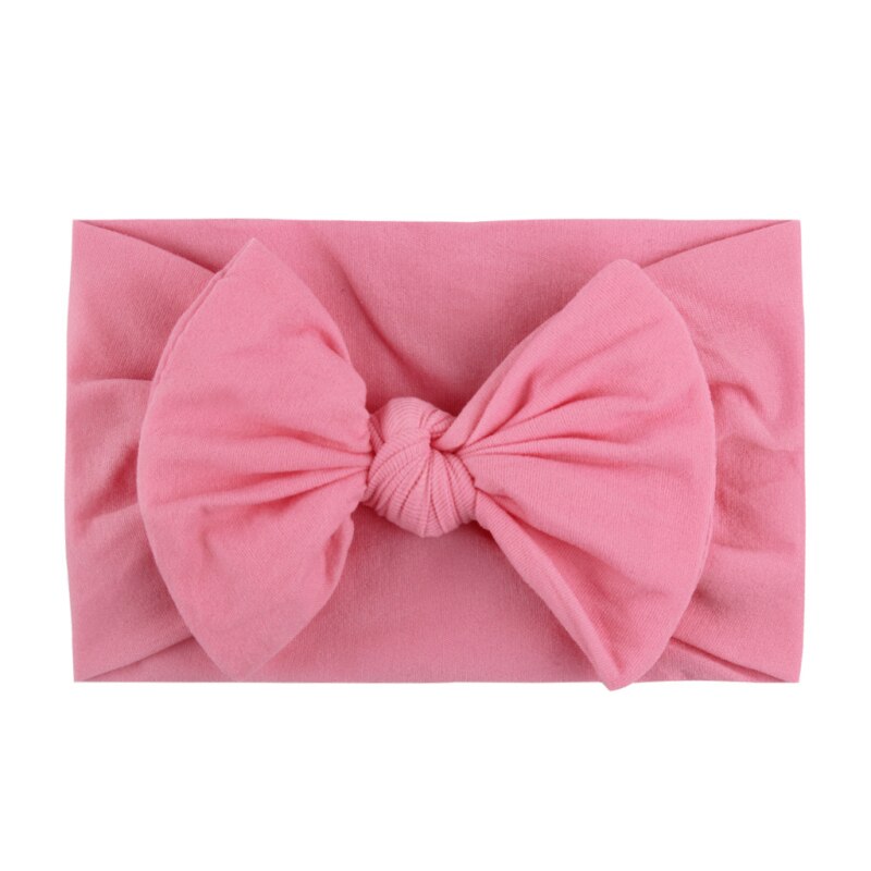 Baby Junge Mädchen Einfarbig Bowknot Stirnband Headwear Nahtlose Super Weiche Hairband Nette Haar Zubehör freundlicher Zubehör