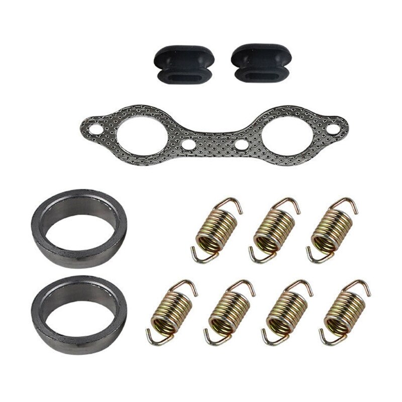 Exhaust Manifold Gasket Spring Rebuild Kit Replace For RANGER RZR 800 EFI M2ED