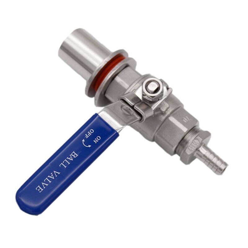 1/2" 304 Stainless Steel Welding-Free Compact Pagoda Joint Seamless Installation Ball Valve