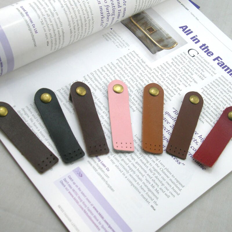 1 pc Solid Color Leather Bag Handmade Buckle Wallet Card Pack Buckles for DIY Handbag Accessories