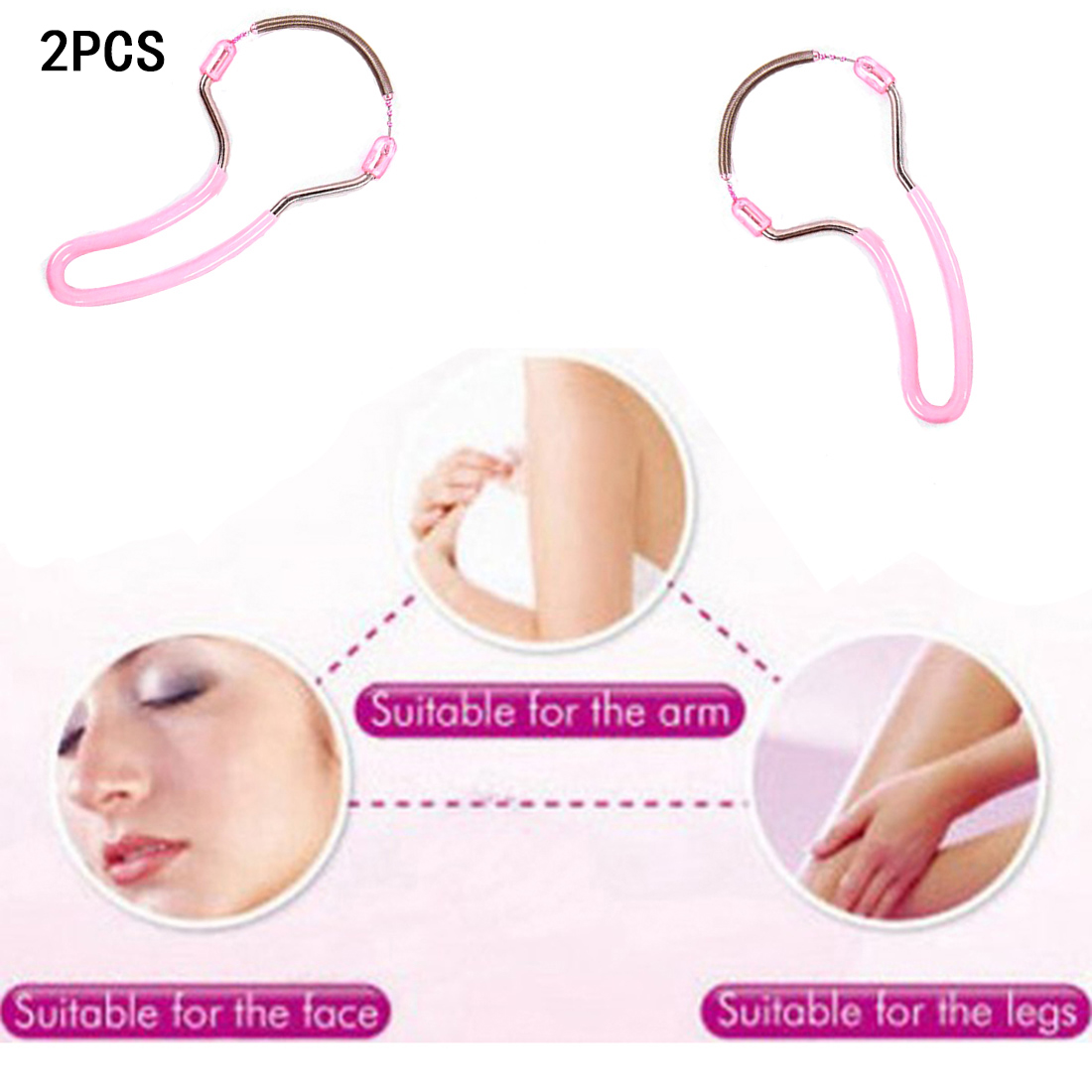 Spring to face hair lip facial removal hair facial plucking makeup beauty tools