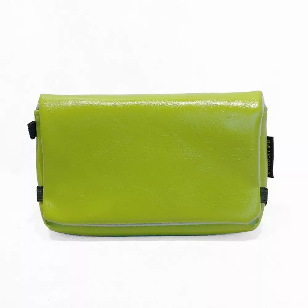 PU Camera Bag Waterproof Shockproof Digital Camera Case Convenient Multi-functional Photography Bag DSLR Camera: light green