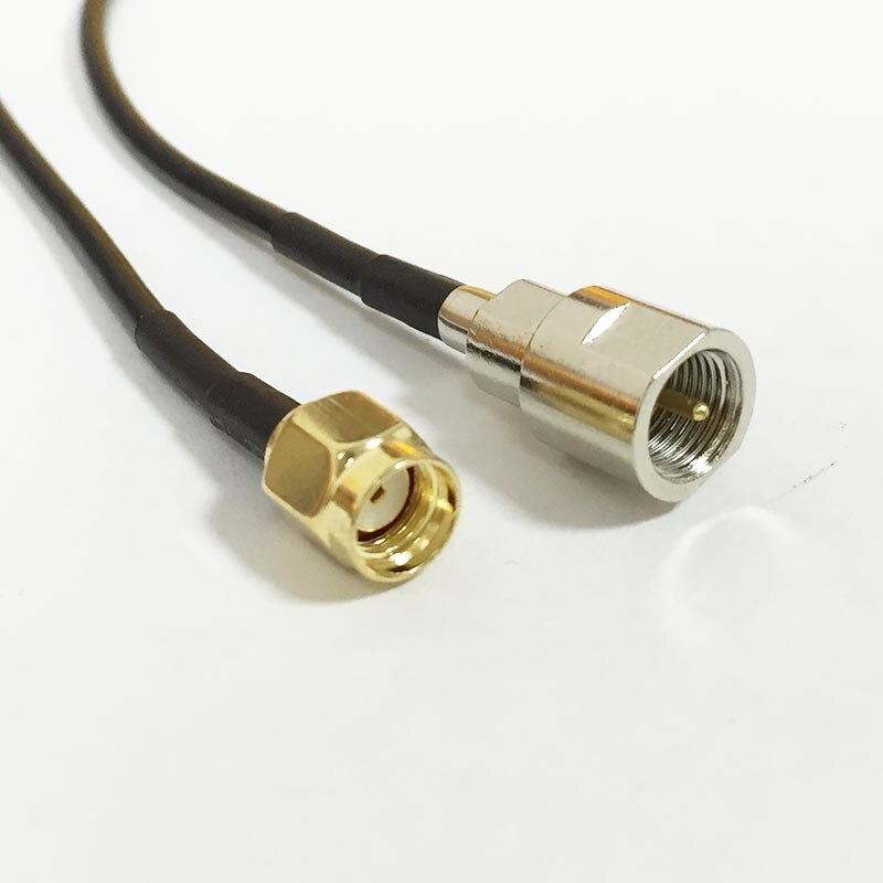 1Pc Antenne Router Verlengkabel Rp Sma Male Naar Fme Male Connector RG174 Coaxiale Kabel 20Cm Adapter pigtail